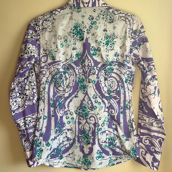 ETRO shirt, -00% cotton, size S (40) - Picture 2 of 10
